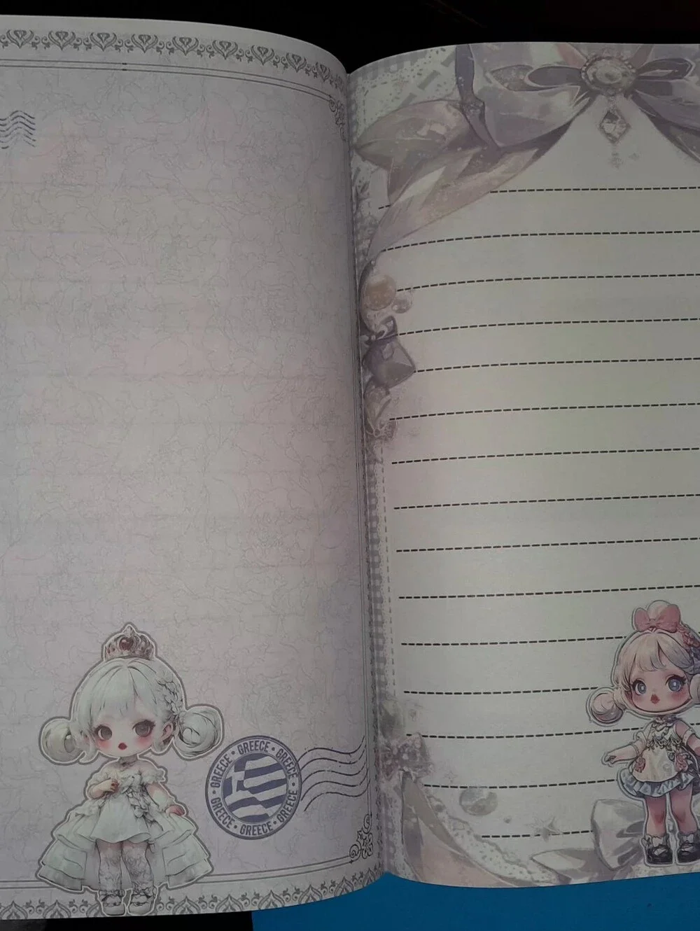 New! A4 Size Skullpanda Soft Cover Leather Like Notebook.